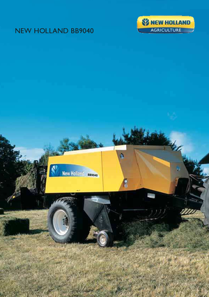 Prese de balotat pătrate + Prese de boltat de densitate mare New Holland BB 9040 S