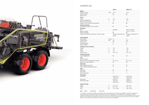 Prese de balotat pătrate + Prese de boltat de densitate mare Claas Quadrant 3200 RC