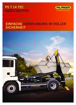Automacarale cu sisteme de ridicare/încărcare pe platformă Palfinger PST 14 TEC