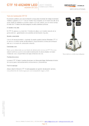 Faruri Generac Mobile CTF-10