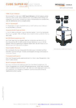 Faruri Generac Mobile Cube Super K2