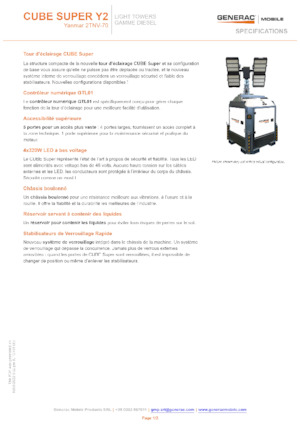 Faruri Generac Mobile Cube Super Y2