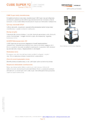 Faruri Generac Mobile Cube Super Y2