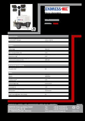 Faruri Endress EFA 800 Y2-LED 