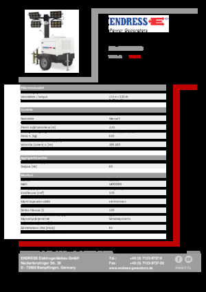Faruri Endress EFA 800 Y2-LED 