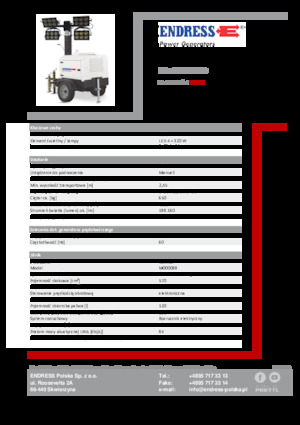 Faruri Endress EFA 800 Y2-LED 
