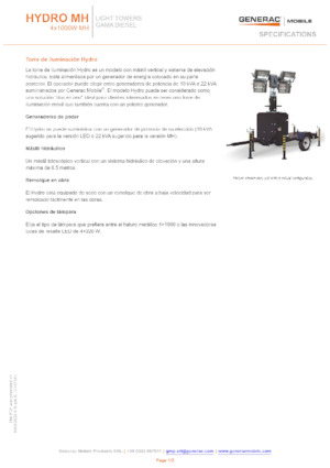 Faruri Generac Mobile Hydro MH