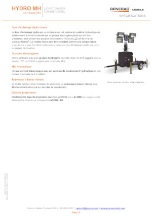Faruri Generac Mobile Hydro MH