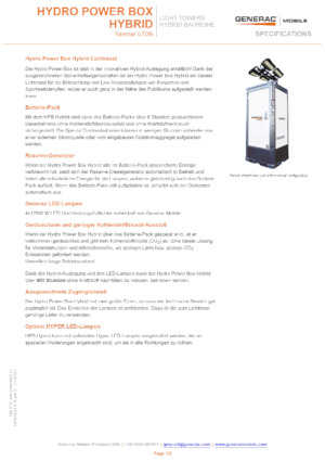 Faruri Generac Mobile Hydro Power Box Hybrid