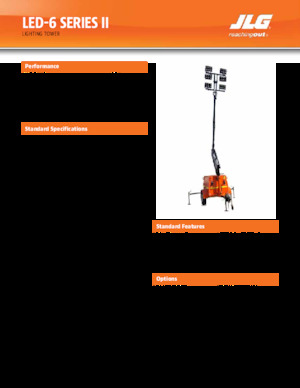 Faruri JLG LED-6 Series II