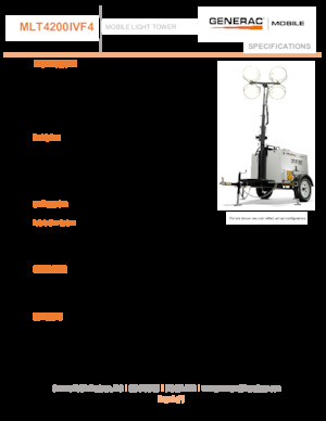 Faruri Generac Mobile MLT4200 IVF4