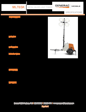 Faruri Generac Mobile MLT6 SK