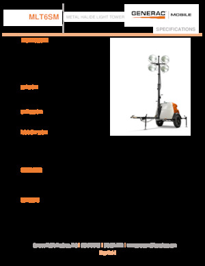 Faruri Generac Mobile MLT6 SM