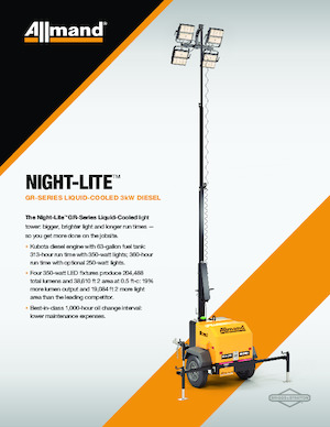 Faruri Allmand Night-Lite GR Series Liquid-Cooled 3kW