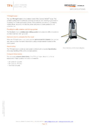 Faruri Generac Mobile TF 4
