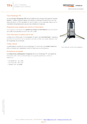 Faruri Generac Mobile TF 4