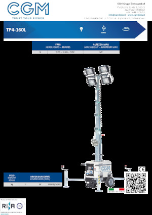 Faruri CGM TP4-160L