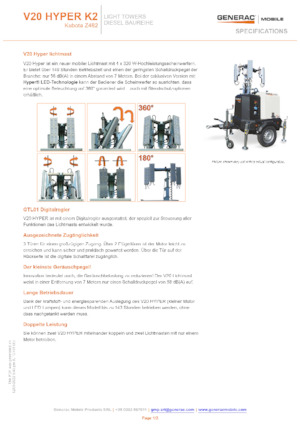 Faruri Generac Mobile V 20 Hyper K2