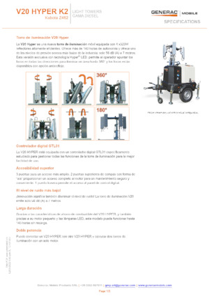 Faruri Generac Mobile V 20 Hyper K2
