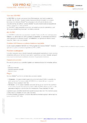 Faruri Generac Mobile V 20 Pro