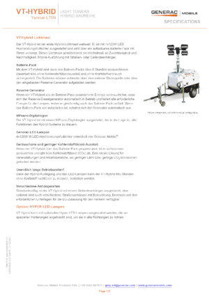 Faruri Generac Mobile VT-Hybrid