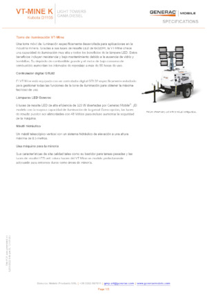 Faruri Generac Mobile VT-MINE K