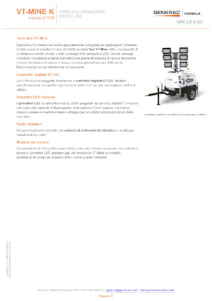 Faruri Generac Mobile VT-MINE K