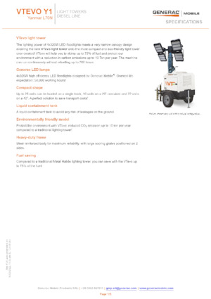Faruri Generac Mobile VTevo Y1