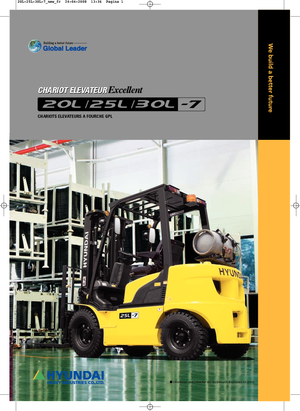 Stivuitoare frontale LPG Hyundai 25 L 7