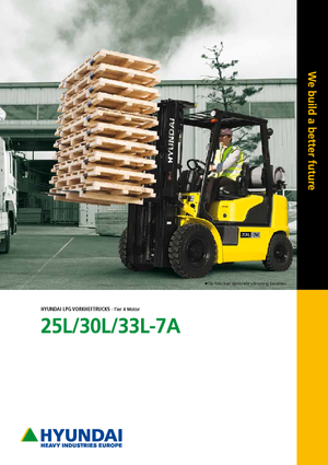 Stivuitoare frontale LPG Hyundai 25L-7A