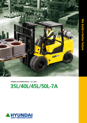 Stivuitoare frontale LPG Hyundai 50L-7A