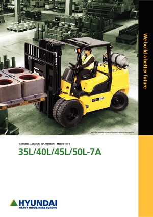 Stivuitoare frontale LPG Hyundai 40L-7 A