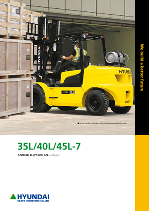 Stivuitoare frontale LPG Hyundai 35 L 7