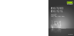 Stivuitoare frontale LPG Clark C60 L