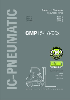 Stivuitoare frontale LPG Clark CMP 15 L
