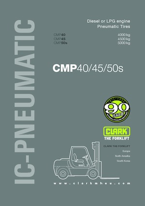 Stivuitoare frontale LPG Clark CMP 45 L