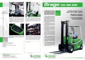 Stivuitoare frontale LPG Cesab Drago 180
