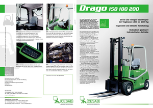 Stivuitoare frontale LPG Cesab Drago 180