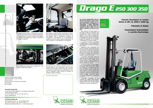 Stivuitoare frontale LPG Cesab Drago 300 E