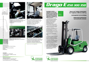 Stivuitoare frontale LPG Cesab Drago 250 E