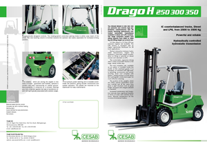 Stivuitoare frontale LPG Cesab Drago 300 H
