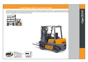 Stivuitoare frontale LPG OMG Ergos 20 G 