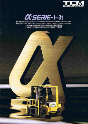 Stivuitoare frontale LPG TCM FG 25 N 3 T