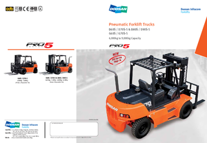 Stivuitoare frontale LPG Doosan G60S-5