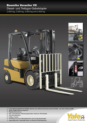 Stivuitoare frontale LPG Yale GLP 35 VX