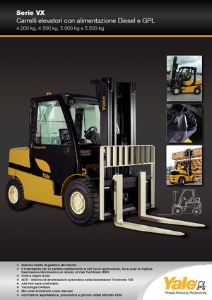 Stivuitoare frontale LPG Yale GLP 50VX Value