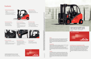 Stivuitoare Diesel rezistente la explozie Linde H 35 T