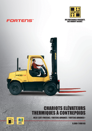 Stivuitoare frontale LPG Hyster H6.0FT