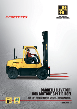 Stivuitoare frontale LPG Hyster H6.0FT