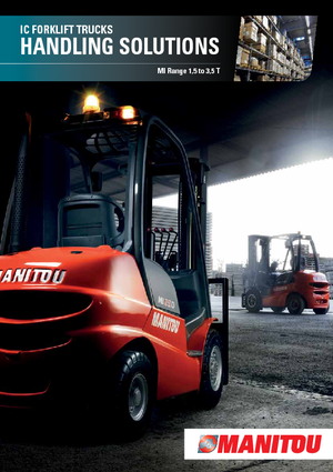 Stivuitoare frontale LPG Manitou MI 30 G